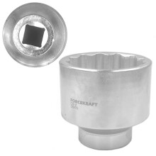 65 mm 1" 12-kant topnøgle