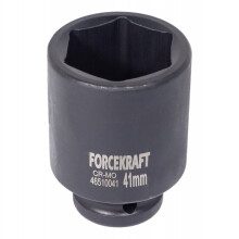 Topnøglehoved med dyb slagende 3/4" 41 mm 6-kant