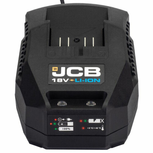 JCB 18V 2.4A batterioplader