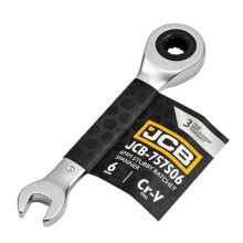 Rövid, 6 mm-es racsnis villáskulcs