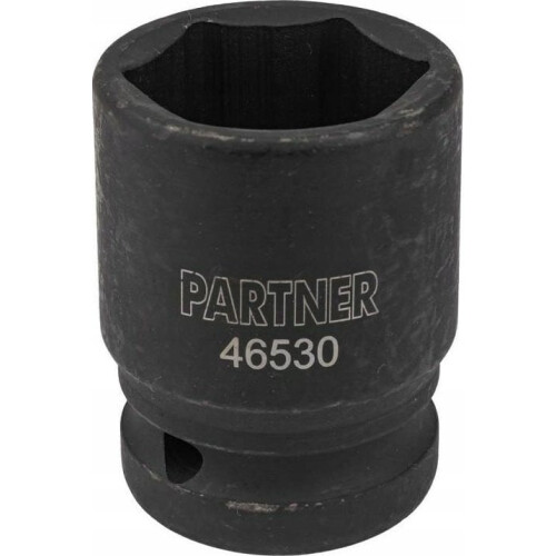 3/4" 6-kantet slagtopnøgle 30 mm Partner