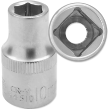 JCB dugókulcs 1/2" 10 mm 6-pontú Cr-V