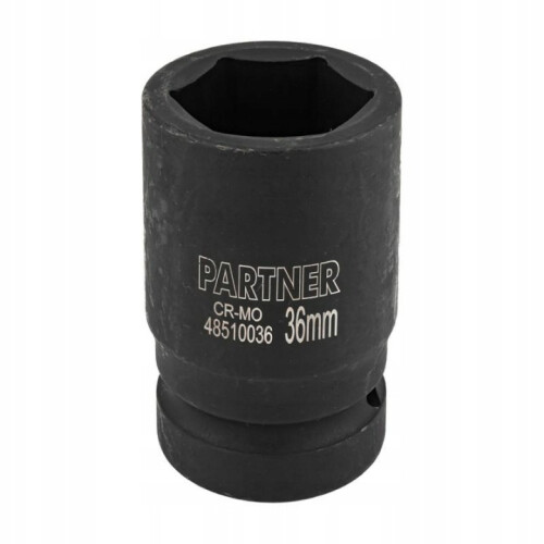 1" 6-kantet slagtopnøgle 36 mm Partner