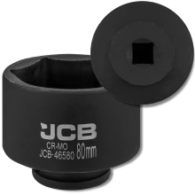 JCB ütvecsavarhúzó 3/4" 80 mm 6-pontú króm-molícium dugókulcs