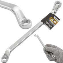 JCB GYŰRŰKULCS KÉTOLDALAS 75 FOKOS BOKÁS 8x10MM Cr-V 12 PONTÚ