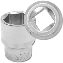 JCB dugókulcs 1/2" 23 mm 6-pontú Cr-V dugókulcs