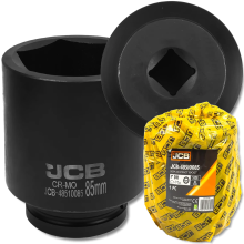 JCB mély ütődugókulcs 1" 85 mm 6-pontú króm-molícium dugókulcs