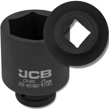 JCB MÉLYHŰTŐ DUGÓKULCS 3/4" Cr-Mo 6-PONTÚ 47 MM-ES DUGÓKULCS