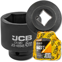 JCB Slagtopnøgle 3/4" 45 mm 6-punkts Cr-Mo topnøgle