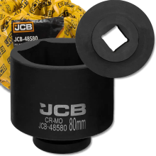 JCB ütvecsavarhúzó 1" 80 mm-es 6-pontú króm-molícium dugókulcs