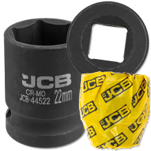 JCB ütvecsavarhúzó 1/2" 22 mm 6-pontú króm-molícium dugókulcs