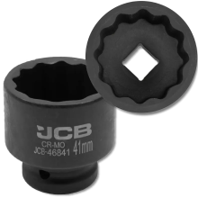 JCB ütvecsavarhúzó 3/4" 41 mm 12 élű króm-molícium dugókulcs