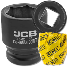 JCB ütvecsavarhúzó 3/4" 33 mm 6-pontú króm-molícium dugókulcs