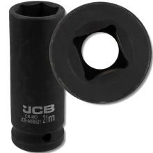 JCB MÉLYHŰTŐ DUGÓKULCS 1/2" Cr-Mo 6-PONTÚ 21 MM-ES DUGÓKULCS