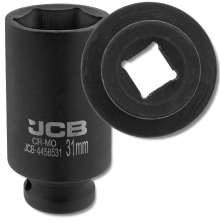 JCB MÉLYHŰTŐ DUGÓKULCS 1/2" Cr-Mo 6-PONTÚ 31MM-ES DUGÓKULCS