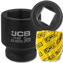 JCB ütvecsavarhúzó 3/4" 34 mm 6-pontú króm-molícium dugókulcs