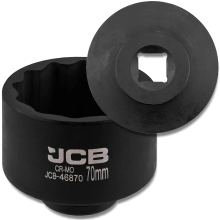 JCB ütvecsavarhúzó 3/4" 70 mm 12 élű króm-molícium dugókulcs