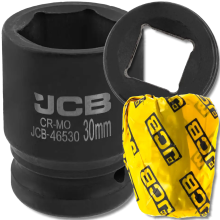 JCB ütvecsavarhúzó 3/4" 30 mm 6-pontú króm-molícium dugókulcs