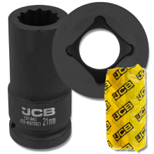 JCB MÉLYHŰTŐ DUGÓKULCS 3/4" Cr-Mo 12-PONTÚ 21MM-ES DUGÓKULCS