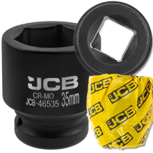 JCB ütvecsavarhúzó 3/4" 35 mm 6-pontú króm-molícium dugókulcs