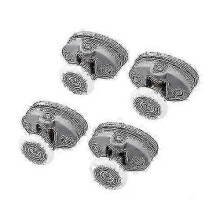 (23MM) Nylon Single Pop Up Pulley Runner Wheel Shower Cabin Sliding Glass Door Rollers