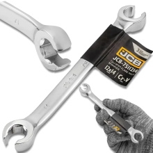 JCB OSZTOTT GYŰRŰKULCS 12x14 mm KÉTOLDALAS Cr-V 6-SZÖGŰ