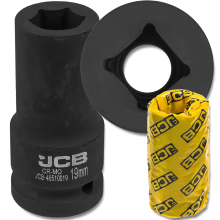 JCB MÉLYHŰTŐ DUGÓKULCS 3/4" Cr-Mo 6-PONTÚ 19 MM-ES DUGÓKULCS