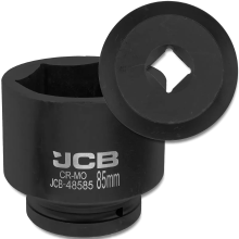 JCB ütvecsavarhúzó 1" 85 mm-es 6-pontú króm-molícium dugókulcs