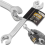 JCB JCB SPLIT RINGNØGLE 19x22 mm 2-SIDET Cr-V 6-VINKEL 1