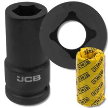 JCB MÉLYHŰTŐ DUGÓKULCS 3/4" Cr-Mo 6-PONTÚ 26 MM-ES DUGÓKULCS