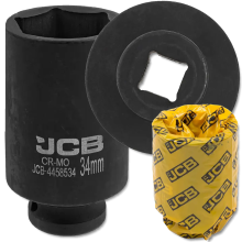 JCB MÉLYHŰTŐ DUGÓKULCS 1/2" Cr-Mo 6-PONTÚ 34 MM-ES DUGÓKULCS