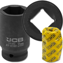 JCB DYB SLAGTOPPENØGLE 3/4" Cr-Mo 6-kant 31 mm TOPNØGLE