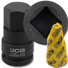JCB ütvecsavarozó bitfej 3/4" 33 mm 6-pontú króm-molícium dugókulcs
