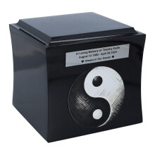 Kremationsurne Yin-Yang: Harmoni og Fred Kremationsurne Yin-Yang