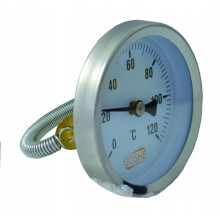 TERMOMETER MED STRÅD 63 MM 0-120C