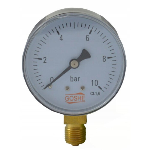 RADIAL MANOMETER 63MM 0-4 BAR 1/4 X 1,5