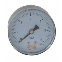 AKSIAL MANOMETER 63MM 0-6 BAR 1/4 X 1,5