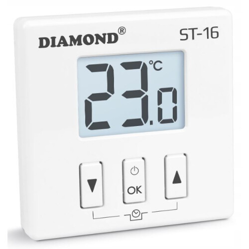 TRÅDLØS DAGLIG TEMPERATURREGULATOR ST-16 (200R)