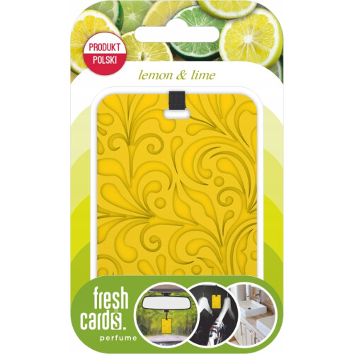 FRESH CARDS PARFÜM CITROM ÉS LIME / 36