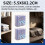 2pcs  Indicating Silica Gel Desiccant Moisture For Absorb Box Reusable 3
