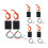6Pcs  3.7V-6V to 20Kv 20000V 1.5A Boost Step  Power Module High Voltage Generator  Transformer Converter Module 1