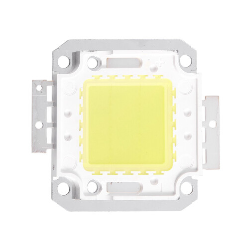 2X Square Shape White  Light Lamp COB SMD LED Module Chip 30-36V 20W 1