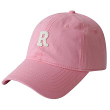 (L, Pink) Large Head Baseball Cap For Men Breathable Comfortable Fit Sports Hat for Hiking