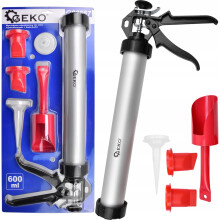 GEKO G00667 silikone- og sparteldispenser 600 ml + spidser