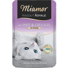 MIAMOR Ragout Royale ankan ja siipikarjan kera kastikkeessa - 100 g pussi