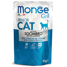 Monge Cat Grill Senior Makrilli pussi 85g