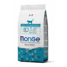 Monge kissanpentujen kuivaruoka kanan kanssa 1,5 kg