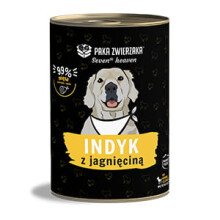 PAKA ZWIERZAKA Seventh Heaven Turkey with lamb - wet dog food - 400g