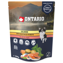 Ontario-laks med grøntsager i bouillon 300 g
