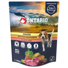 Ontario Vildtkød med grøntsager i bouillon 300g